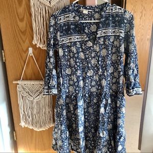 Boho floral dress